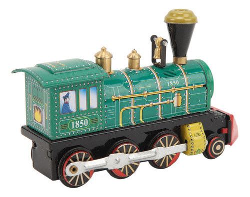 Nuevo Juguetes De Locomotora Clockwork De Metal Hojalatado