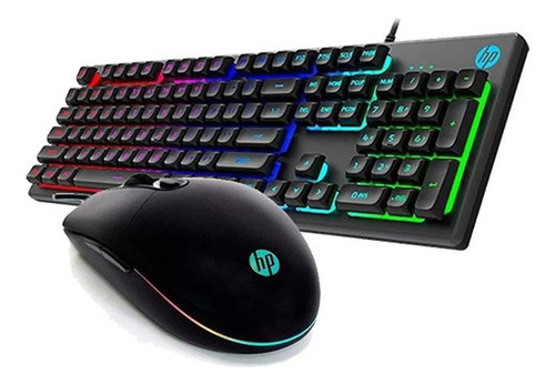 Combo Hp Teclado Y Mouse Kit Gaming Hp Km300f Para Pc