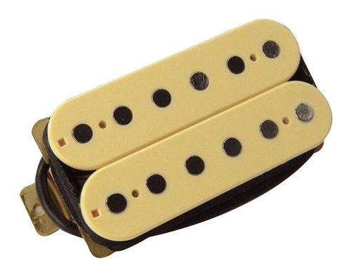 Captador Santo Angelo Humbucker Guitarra H Pro Braço Creme