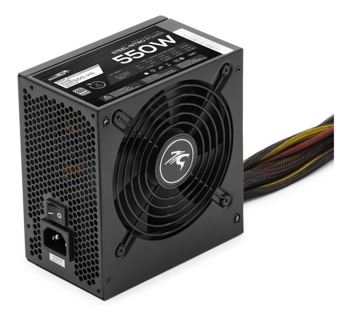 Imagen 3 de 4 de Fuente de alimentación para PC Sentey Steel-Nitro Power SNP550-HS 550W negra 100V/240V