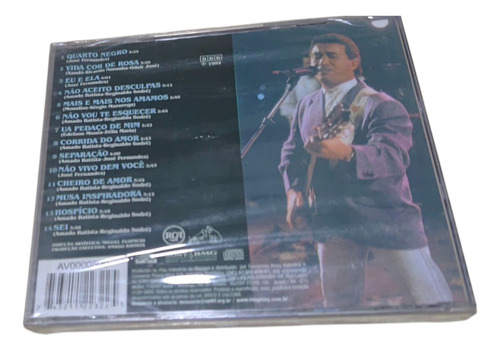 Cd Amado Batista Um Pedaço De Mim Original Novo Lacrado Estandar