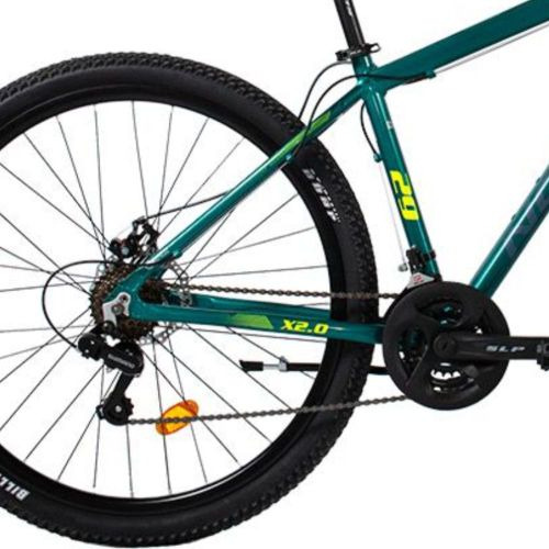 Bicicleta Mountain Bike Nordic X2.0 Rodado 29 T18 Verde - Gr