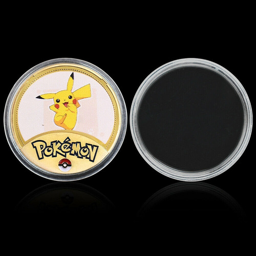 Pikachu- Pokemon Coleccionable - Edicion Gold (Usado)