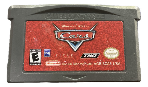 Cars Gameboy Advance Original Garantizado *play Again * (Reacondicionado)