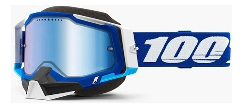 Racecraft 2 Snowmobile -ski/snowboard--blue-mirror Blue Lens