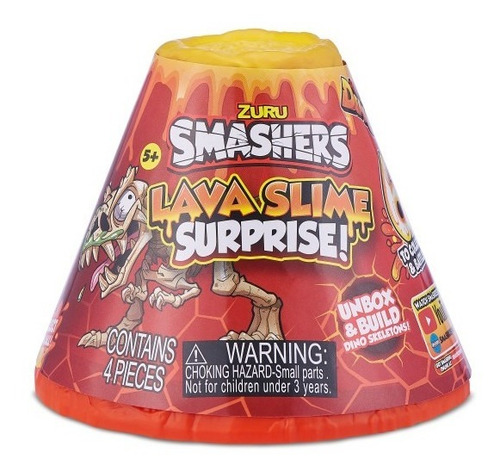 Smashers Volcán Sorpresa Lava Slime Serie 4 7472tq1