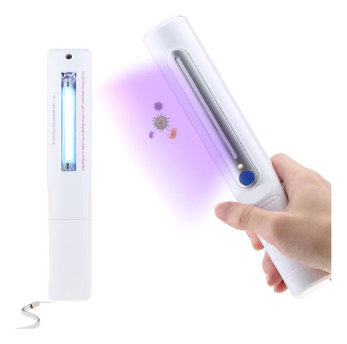 Uv-c Luz Portátil De Viaje Desinfectante Ultravioleta Varita