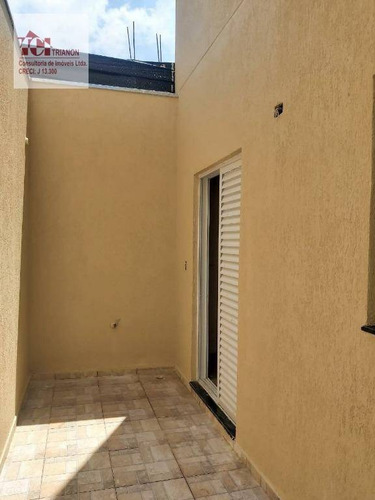 Imagem 8 de 8 de Apartamento Com 2 Dormitórios À Venda, 45 M² Por R$ 300.000,00 - Vila Pires - Santo André/sp - Ap3201