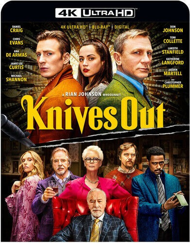 Knives Out 4k [blu-ray]  - Película