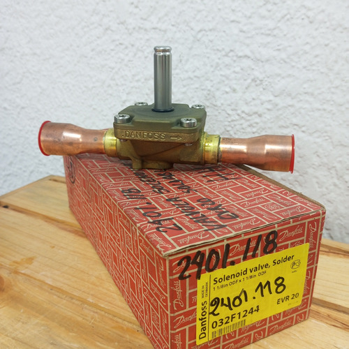 Válvula De Solenoide Danfoss 1 1/8 Evar20  (solo Cuerpo)