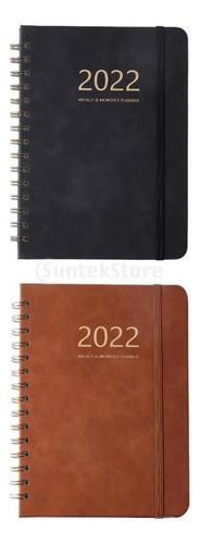 2 Agendas Diarias Para Hacer 6.10'' X 8.46'' Ingresos Diy M