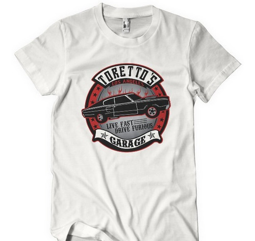 Remeras Fast & Furious - Rápido Y Furioso - Toretto's Garage