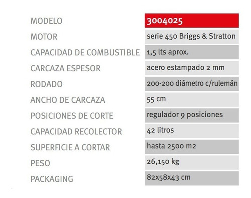 Imagen 6 de 9 de Cortadora De Cesped Petri 4.5 Hp 3 En 1 Briggs & Stratton