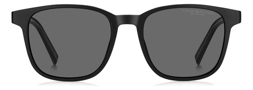 Óculos De Sol Tommy Hilfiger Preto Polarizado Th2202s 807-51