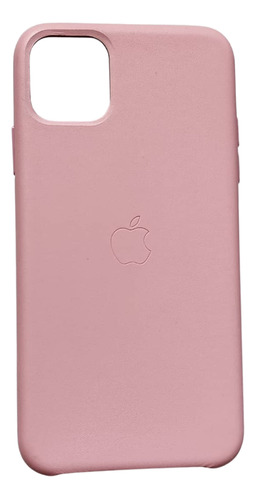 Forro De Cuero Sintético Para iPhone  11 Pro Max - Rosado