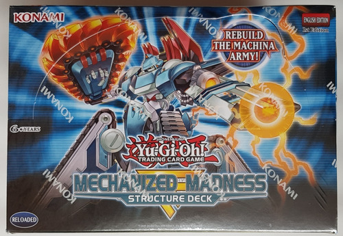 Yugioh! Yu-gi-oh! Caja 8 Decks Mechanized Madness Nueva !!!