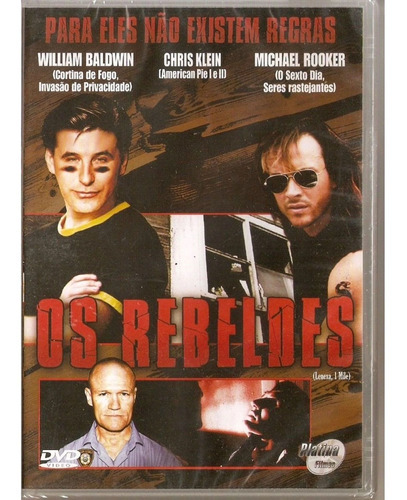 Dvd Os Rebeldes William Baldwin Chris Klein Michael Rooker