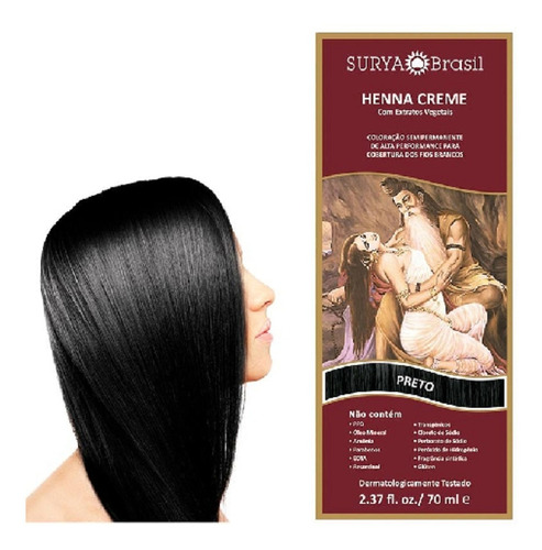 Surya Brasil Creme Henna Creme Black