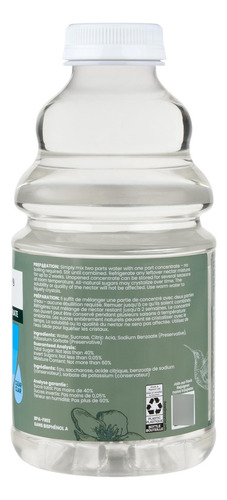 Néctar Concentrado Transparente Para Colibrí 946 Ml