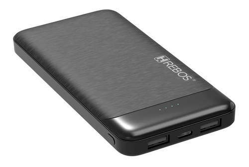 Carregador Portátil Hrebos 10.000 Mah Hs-905 Preto