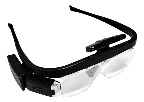 Lupa Lente Recargable Con 3 Lentes De Aumento No.11642dc