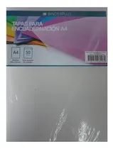 Comprar Tapas Encuadernar Anillado Espiralado A4 Ppp Color X 50