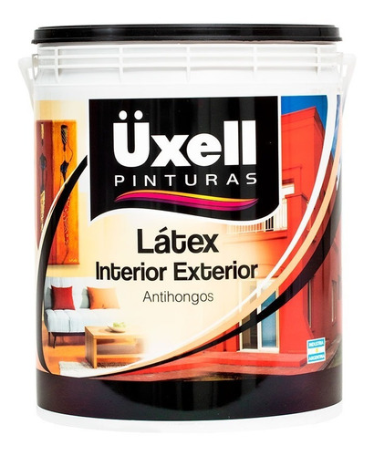 Pintura Látex Interior Exterior Premium Antihongo Uxell 20l