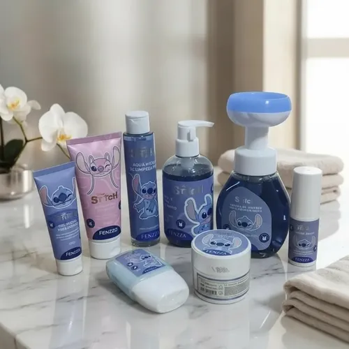Kit Stitch Skincare Completo 8 Produtos Fenzza Menina