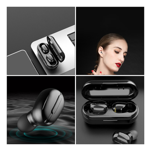 1 Juego De Auriculares Inalámbricos, Auriculares Deportivos,
