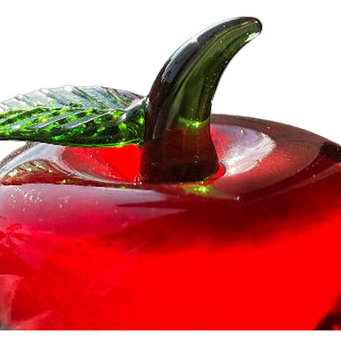2 Estatua De Fruta, Adorno De Mesa De Centro, Manzana