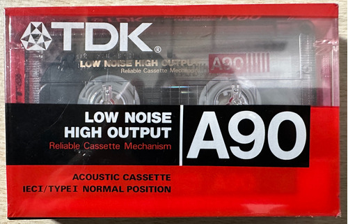 Cassette Virgen Tdk A90