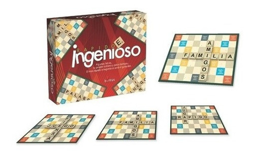 Juego De Mesa Formar Palabras Rapido E Ingenioso Bontus Byp