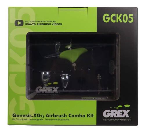 Grex Gck05 Genesis.xgi3 Kit Combinado Aerografo