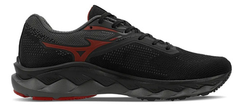 Tênis De Corrida Masculino Wave Way 5 Em Tecido Knit Mizuno