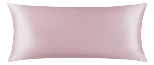 Funda De Almohada De Cuerpo De Seda 100% Pura,  Cabello...