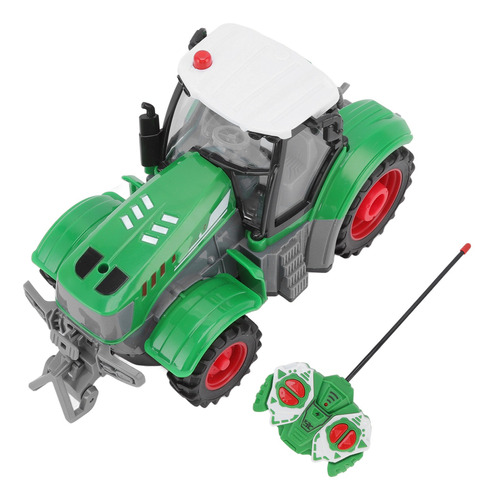 Farm Tractor Toy Rc, Con Amortiguación A Escala 1:24