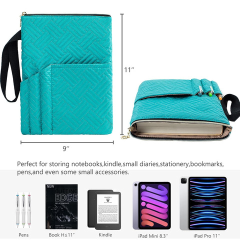 Funda Libros Cremallera, Protector Acolchado Libros De ...