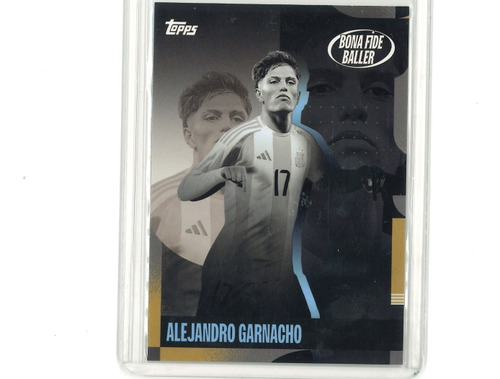 Messi Maradona Y Otros Tres Topps Juego Completo De 5 Cartas Messi Y Maradona Di Maria Garnacho Julian Topps Bona Fide Baller (Usado)