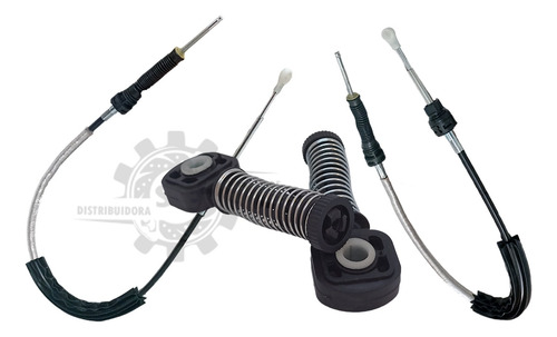 Kit 2 Cables Selector Velocidades Y Terminales Golf A4 2.0l