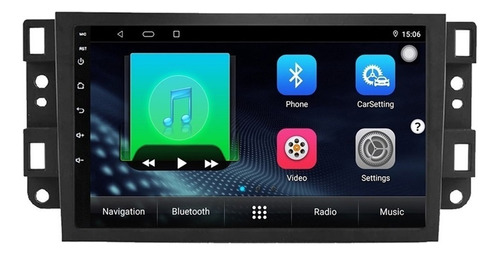 Estéreo Chevrolet Silverado Captiva Android Carplay 2+32g