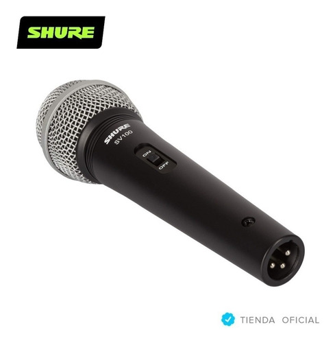 Imagen 6 de 10 de Micrófono Dinámico Shure Sv100 Multiuso Incluye Cable
