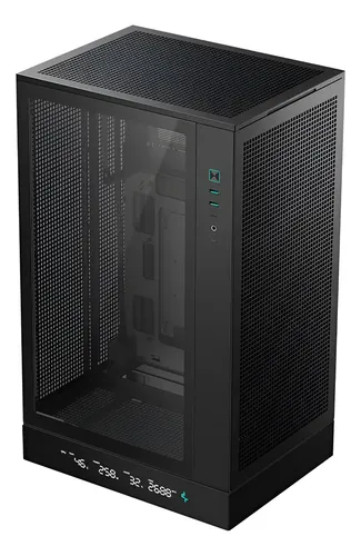 Gabinete Gamer Deepcool CH270 Digital Negro Cube Mini-ITX Micro-ATX ...