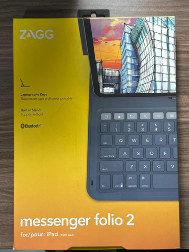 Funda Con Teclado Messenger Folio 2 Para iPad 10 Generación