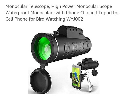 Telescopio Mini. Para Usos Múltiples. Con Trípode