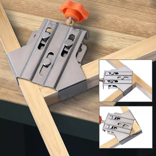 Prensa Esquinera Carpinteria 90° Para Madera Y Metal