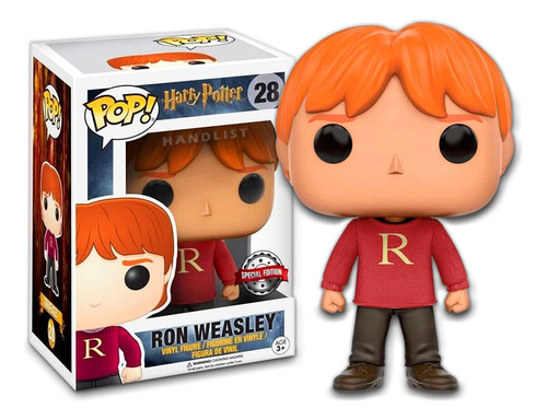 Funko Pop Harry Potter - Ron Weasley Sweater 28