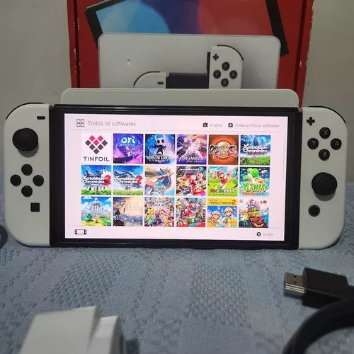 Nintendo Switch Oled Desbloqueado Usado