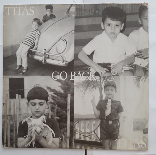 Lp Vinil (vg+) Titãs Go Back Ed 1988 Br C/encarte 