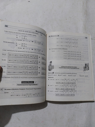 Libro Matemática 5° Secundaria Editorial Coveñas (Usado)