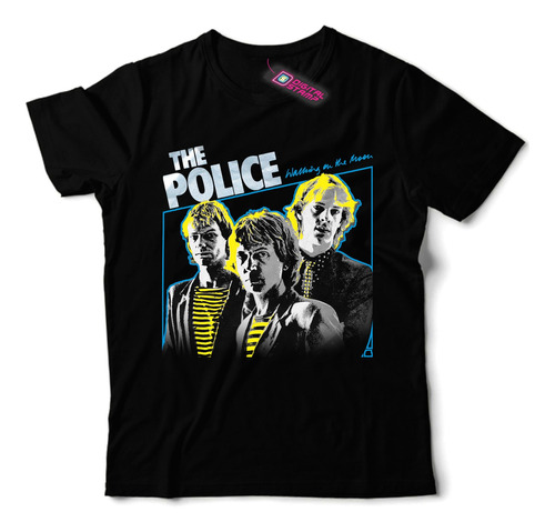 Remera The Police Walking On The Moon Rap 7 Dtg Premium